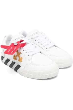 OFF-WHITE Vulcanised-leather sneakers
