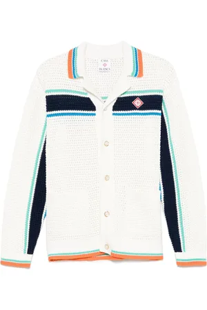 Casablanca Crochet tennis shacket