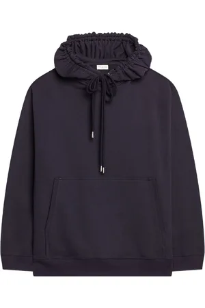 DRIES VAN NOTEN Drawstring cotton hoodie