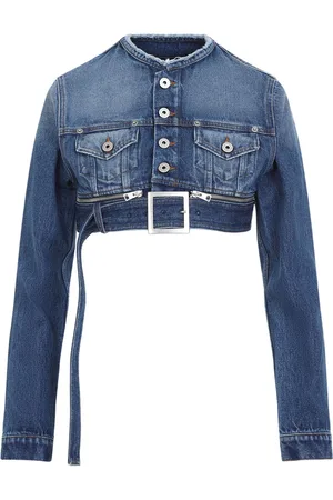 Jean Paul Gaultier Cropped denim jacket