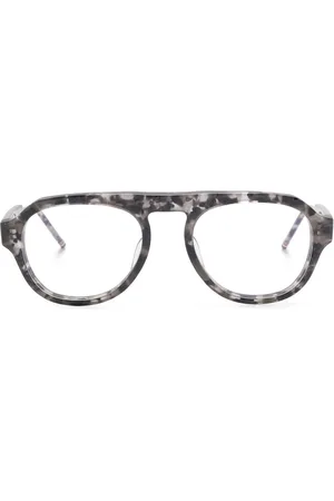 Thom Browne Navigator-frame glasses