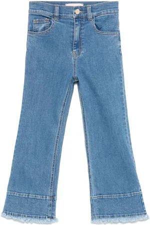 Elisabetta Franchi Fringe-detail jeans