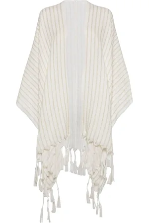 Brunello Cucinelli Striped cape