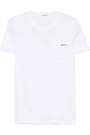 Kiton Logo-embroidered T-shirt