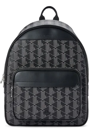 Lacoste Monogram-print backpack