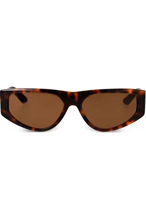 GCDS Geometric-frame sunglasses