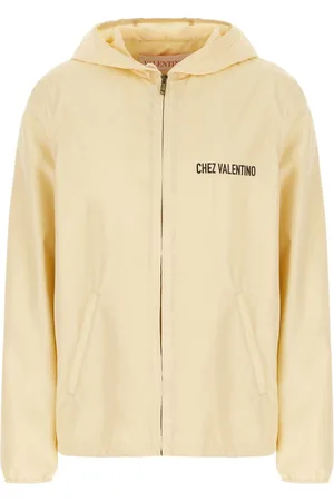 VALENTINO GARAVANI Cream nylon jacket