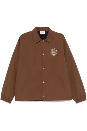 Drôle de Monsieur Vignes-print jacket