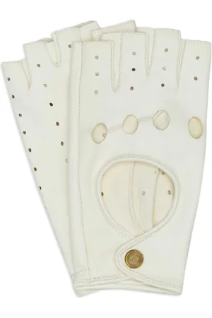 VALENTINO GARAVANI Leather fingerless gloves