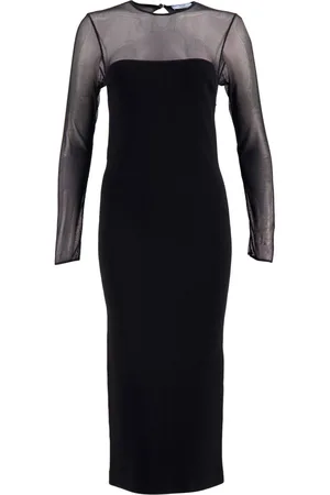 Prada Semi-sheer midi dress