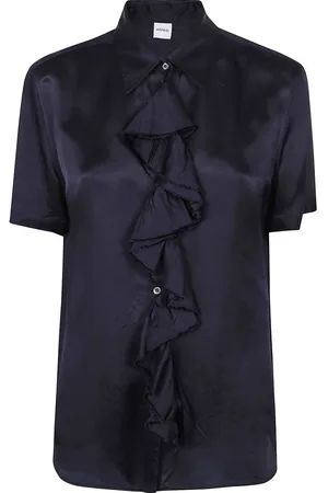 Aspesi Ruffle short-sleeve blouse
