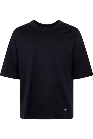 Emporio Armani Logo-appliqué cotton t-shirt