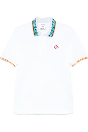 Casablanca Piqué polo shirt