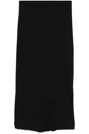 Jil Sander Crepe midi skirt