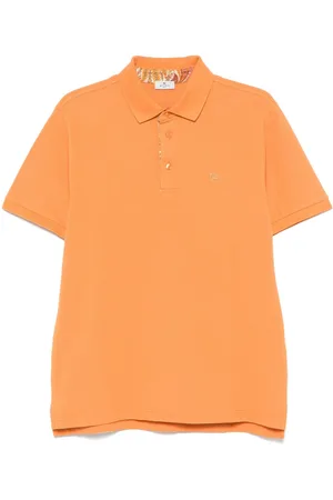 Etro Piqué-weave polo shirt