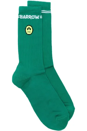 BARROW Intarsia-logo socks