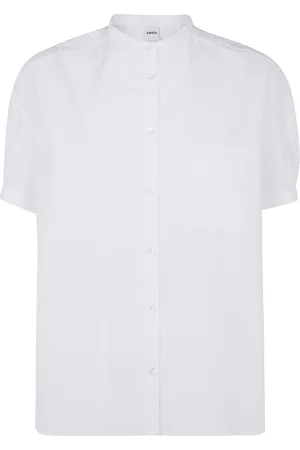 Aspesi Peplum-sleeve button-up shirt