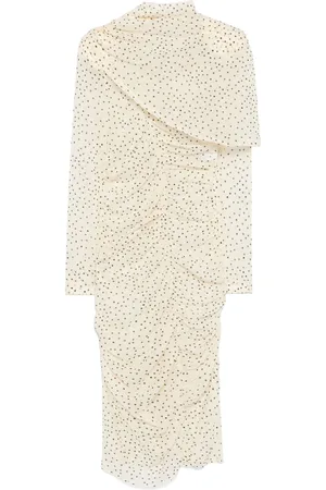 MAGDA BUTRYM Polka dot-print midi dress