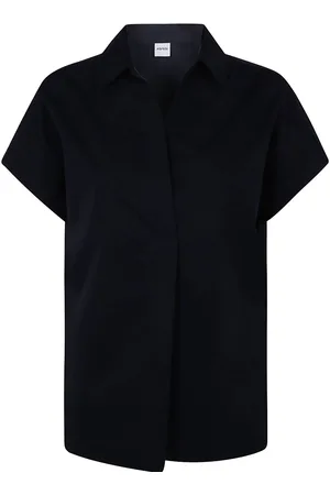 Aspesi Short-sleeve cotton blouse