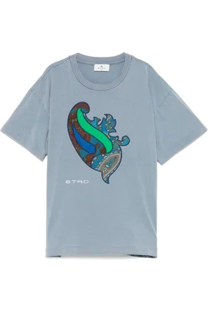 Etro Motif-embroidered T-shirt