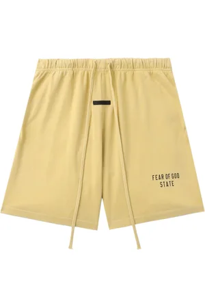 FEAR OF GOD Logo-print track shorts