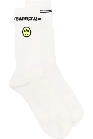 BARROW Intarsia-logo socks