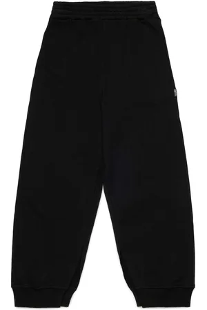 Maison Margiela Logo-tag cotton sweatpants