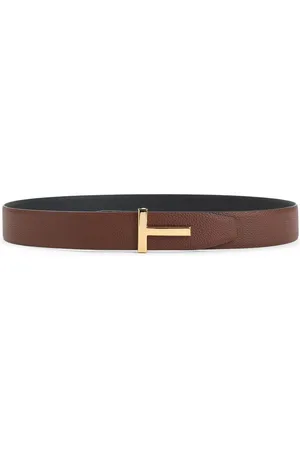 Tom Ford Logo-plaque belt