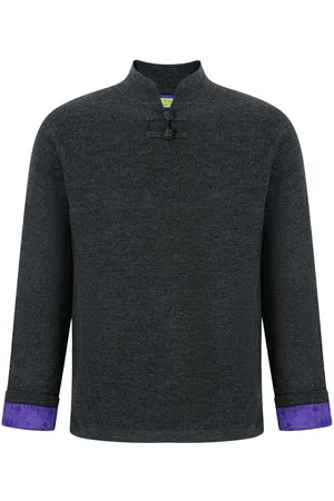 SHANGHAI TANG Silk-lined jumper