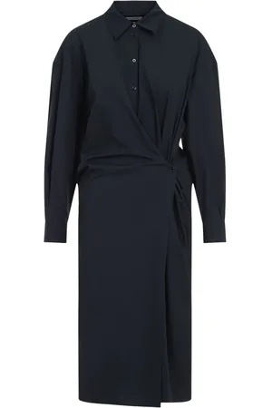 LEMAIRE Draped midi dress