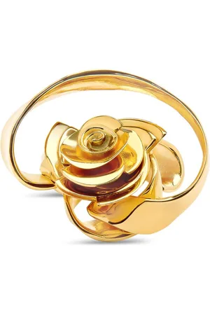 Oscar de la Renta Flower-detailing ring
