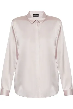 Emporio Armani Silk-satin shirt