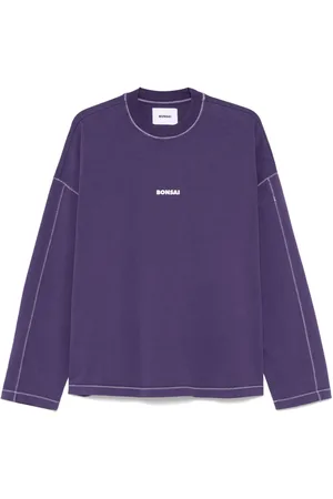 BONSAI Logo-print long-sleeve T-shirt