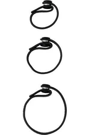 Yu Mei Leather cable ties (set of three)