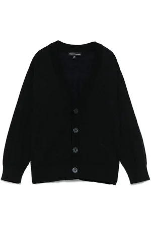 Emporio Armani Logo-jacquard cardigan