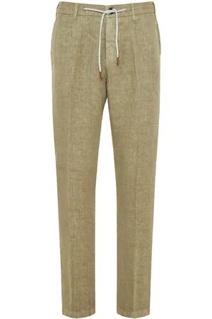 ELEVENTY Drawstring tapered trousers