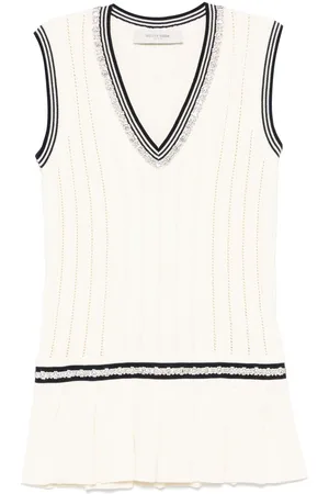 Golden Goose Varsity Marjory mini dress