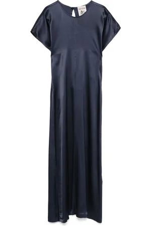 SEMICOUTURE Satin maxi dress