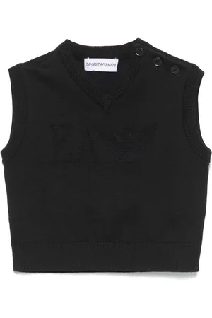 Emporio Armani Logo-jacquard vest