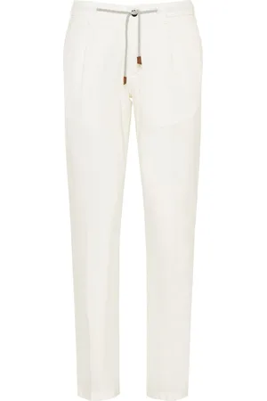 ELEVENTY Drawstring straight-leg trousers