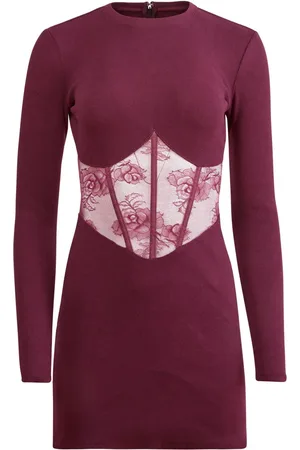 FLEUR DU MAL Bouquet Lace Boned dress