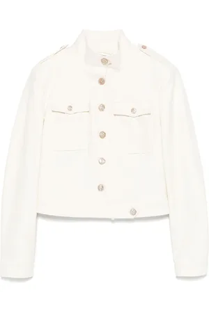 Tom Ford Stand-up collar cropped jacket