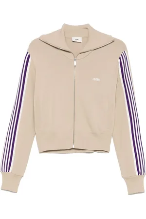 Autry Knitted zip-up sweatshirt