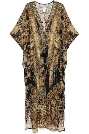 Camilla Graphic-print maxi dress