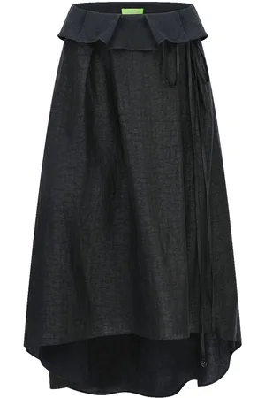 SHANGHAI TANG X Chen Man silk gauze skirt