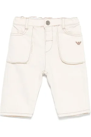Emporio Armani Logo-embroidered trousers