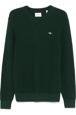 GANT Textured cotton sweater