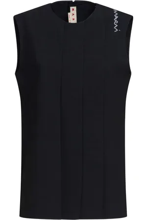 Marni Logo-embroidered vest