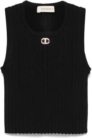 Twin-Set Ribbed top