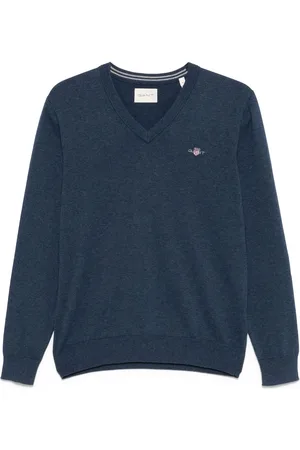 GANT Cotton V-neck sweater